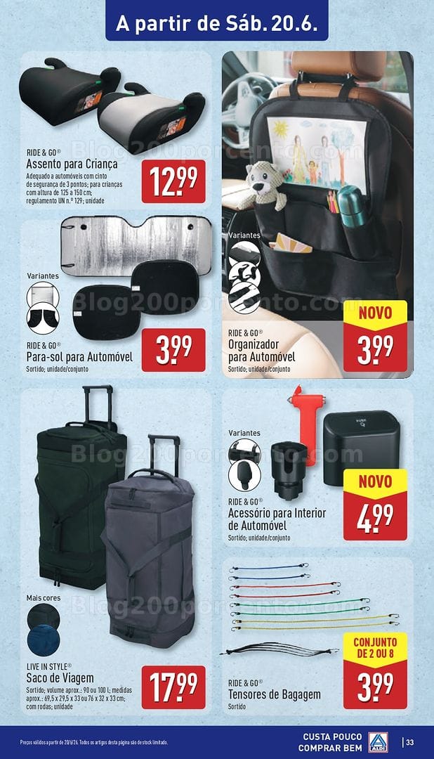 Antevisão Folheto ALDI Promoções de 15 a 21 junho